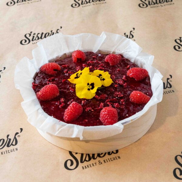 Cheesecake frambozen (2 pers)